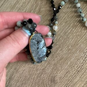 Labradorite Beaded Necklace